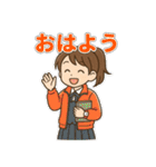 部活女子マネの応援・感謝・連絡スタンプ（個別スタンプ：13）