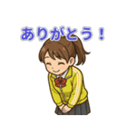 部活女子マネの応援・感謝・連絡スタンプ（個別スタンプ：17）