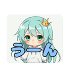 フードのみなみちゃんスタンプ（個別スタンプ：6）