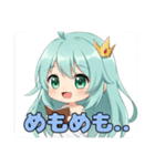 ちょっと強気の精霊みなみちゃん（個別スタンプ：6）