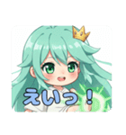 プレミアムみなみちゃんスタンプ③(40個)（個別スタンプ：7）