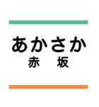 上毛線(中央前橋-西桐生)の駅名スタンプ（個別スタンプ：6）