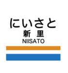 上毛線(中央前橋-西桐生)の駅名スタンプ（個別スタンプ：15）