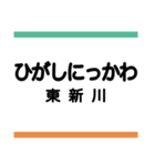 上毛線(中央前橋-西桐生)の駅名スタンプ（個別スタンプ：17）