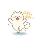 ふわもこサモエドのまいにちスタンプ（個別スタンプ：32）