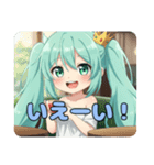 どきどきするみなみちゃんスタンプ（個別スタンプ：7）