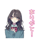 おしゃれJKのダンス部♡（個別スタンプ：3）