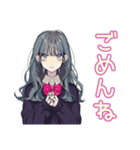 おしゃれJKのダンス部♡（個別スタンプ：10）