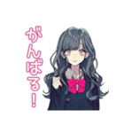 おしゃれJKのダンス部♡（個別スタンプ：11）