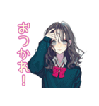 おしゃれJKのダンス部♡（個別スタンプ：12）