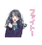 おしゃれJKのダンス部♡（個別スタンプ：13）