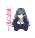 おしゃれJKのダンス部♡（個別スタンプ：18）