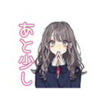 おしゃれJKのダンス部♡（個別スタンプ：21）