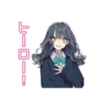 おしゃれJKのダンス部♡（個別スタンプ：22）