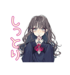おしゃれJKのダンス部♡（個別スタンプ：25）