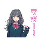 おしゃれJKのダンス部♡（個別スタンプ：26）