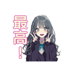 おしゃれJKのダンス部♡（個別スタンプ：30）