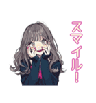 おしゃれJKのダンス部♡（個別スタンプ：34）