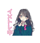 おしゃれJKのダンス部♡（個別スタンプ：36）