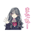 おしゃれJKのダンス部♡（個別スタンプ：40）