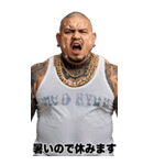 強面ギャング 真夏のサマースタンプ（個別スタンプ：30）