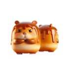 ピーナッツバターカピバラ（個別スタンプ：2）