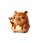 ピーナッツバターカピバラ（個別スタンプ：11）