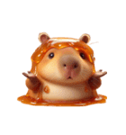 ピーナッツバターカピバラ（個別スタンプ：12）
