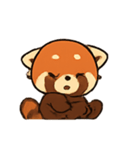 元気なレッサーパンダ楽しいパック（個別スタンプ：5）