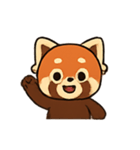 元気なレッサーパンダ楽しいパック（個別スタンプ：6）