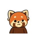 元気なレッサーパンダ楽しいパック（個別スタンプ：7）