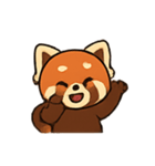 元気なレッサーパンダ楽しいパック（個別スタンプ：10）