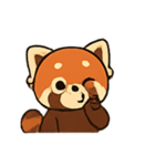 元気なレッサーパンダ楽しいパック（個別スタンプ：12）