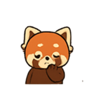 元気なレッサーパンダ楽しいパック（個別スタンプ：16）