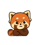 元気なレッサーパンダ楽しいパック（個別スタンプ：19）