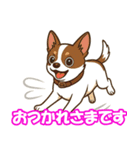 チワワの可愛いイラストスタンプ（個別スタンプ：5）