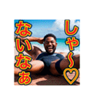 ※訛りがひどい‼︎黒人男性【基本の挨拶】（個別スタンプ：15）