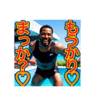 ※訛りがひどい‼︎黒人男性【基本の挨拶】（個別スタンプ：32）