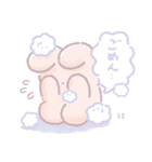(再販)くまうさのスタンプ（個別スタンプ：6）