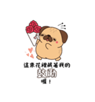 かわいい犬が応援してくれるよ（個別スタンプ：17）