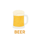 毎日のくらし（お酒）（個別スタンプ：1）
