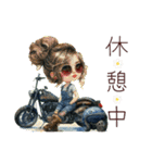 バイク好きのいろんなスタンプ（個別スタンプ：8）