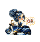バイク好きのいろんなスタンプ（個別スタンプ：9）