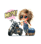 バイク好きのいろんなスタンプ（個別スタンプ：12）