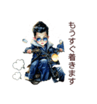 バイク好きのいろんなスタンプ（個別スタンプ：22）