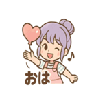ぷかりの毎日使えるふうせんスタンプ（個別スタンプ：1）
