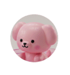 ピンクの犬プレミアムスタンプ（個別スタンプ：6）