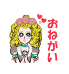 セクシー女性のラインスタンプ（個別スタンプ：4）
