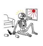 酔いどれ骸骨の日常（個別スタンプ：8）