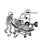 酔いどれ骸骨の日常（個別スタンプ：32）